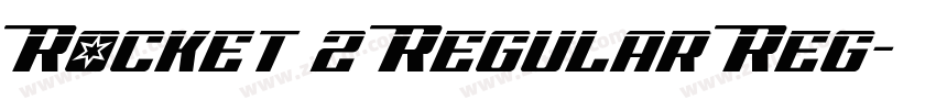 Rocket 2 Regular Reg字体转换